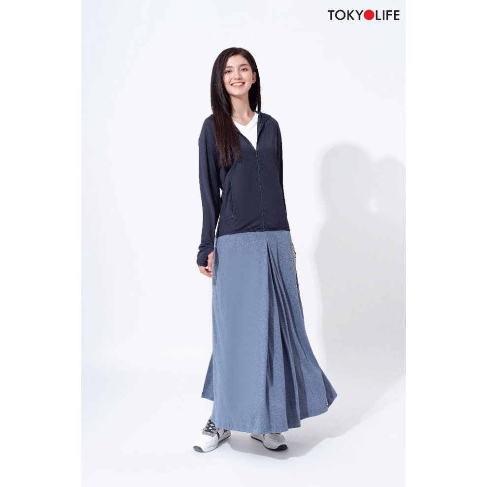 Chân váy chống nắng TOKYOLIFE dòng UV Master Nữ mềm mịn F9UVS021I - Hàng mới về