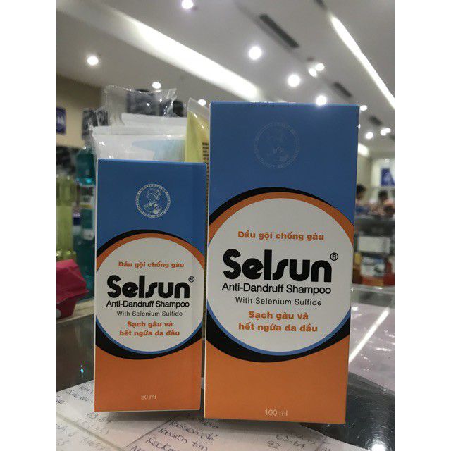 Dầu gội chống gàu Selsun 100ml