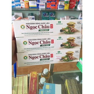 kem đánh răng ngọc châu trắng sáng