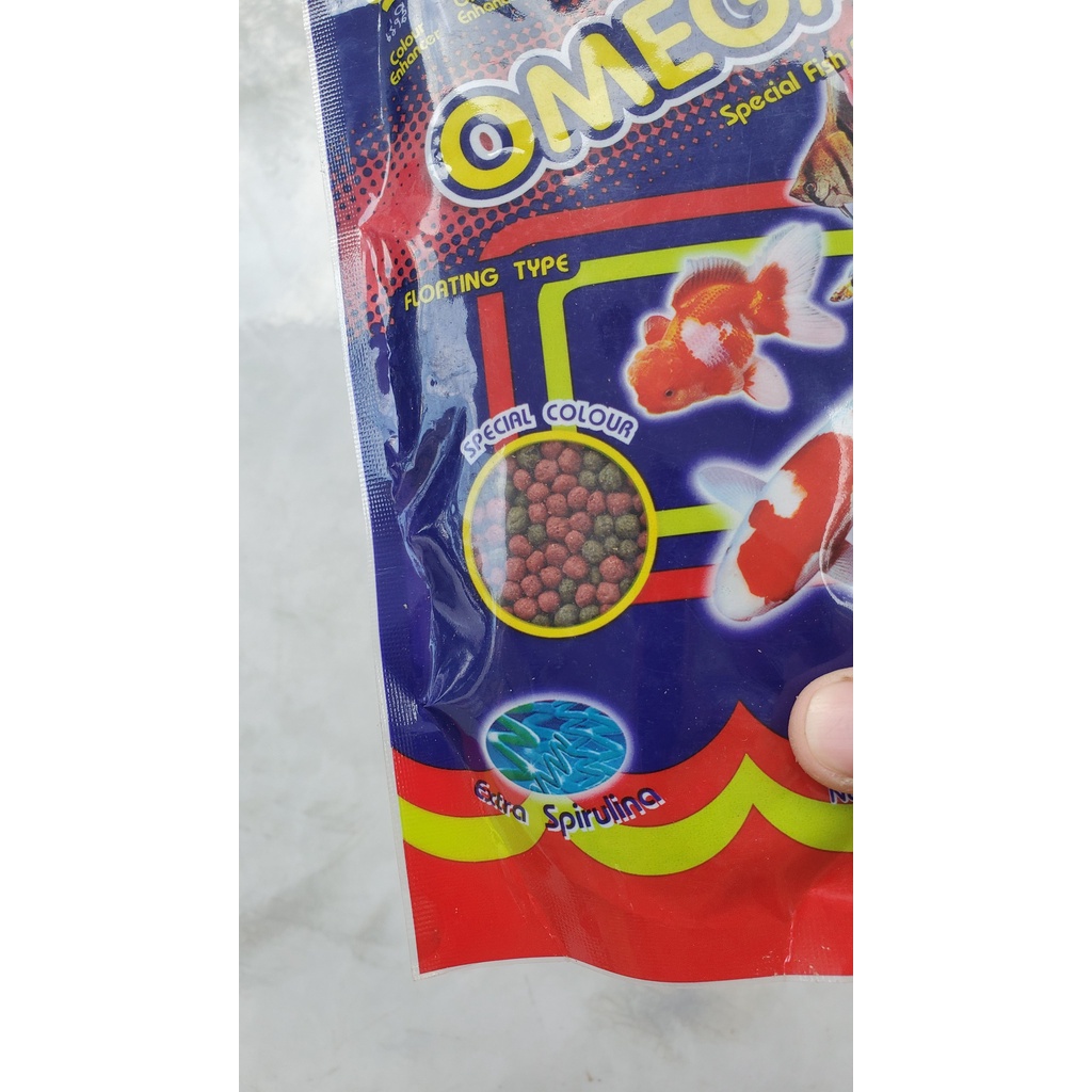 Thức ăn cá cảnh Omega giàu dinh dưỡng 100g
