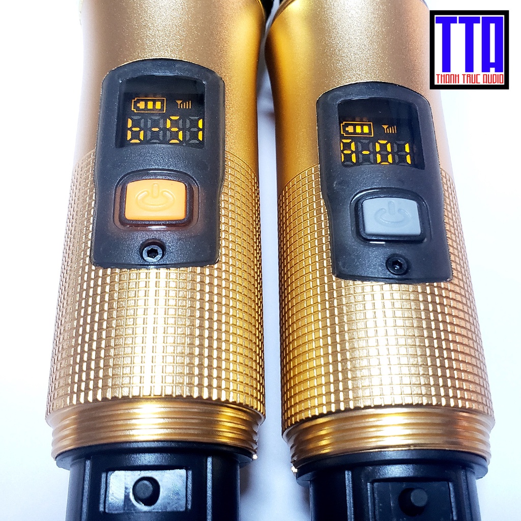 Micro không dây cho loa kéo UHF mẫu GD-V2 - loại 1