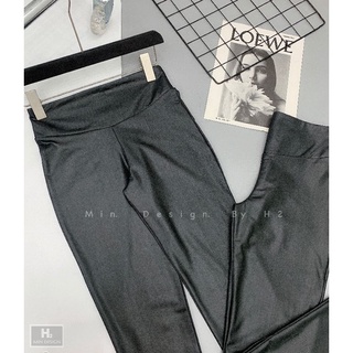Quần da legging dễ mặc phối đồ ôm co giãn