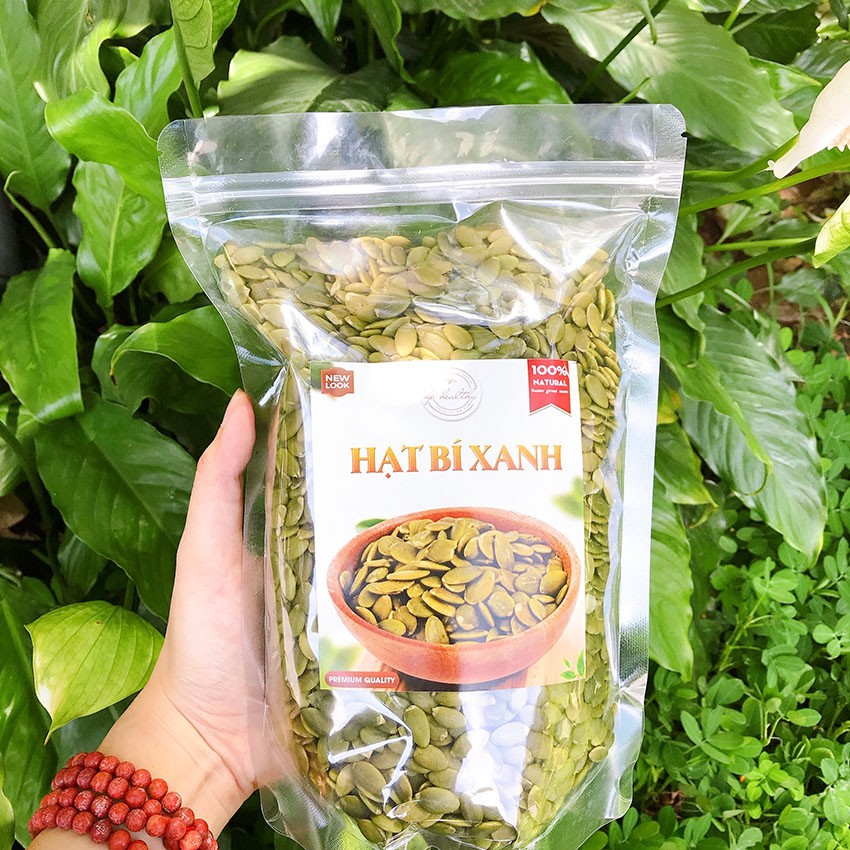 500G Bí Xanh Sống Và Chín Ấn Độ Nhập Khẩu cao cấp Hp healthy Hạt Dinh Dưỡng Organic Hữu Cơ