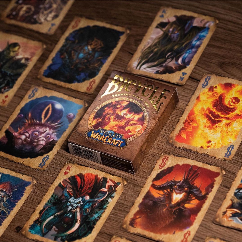 Bài tây Poker Bicycle World of Warcraft Playing Cards