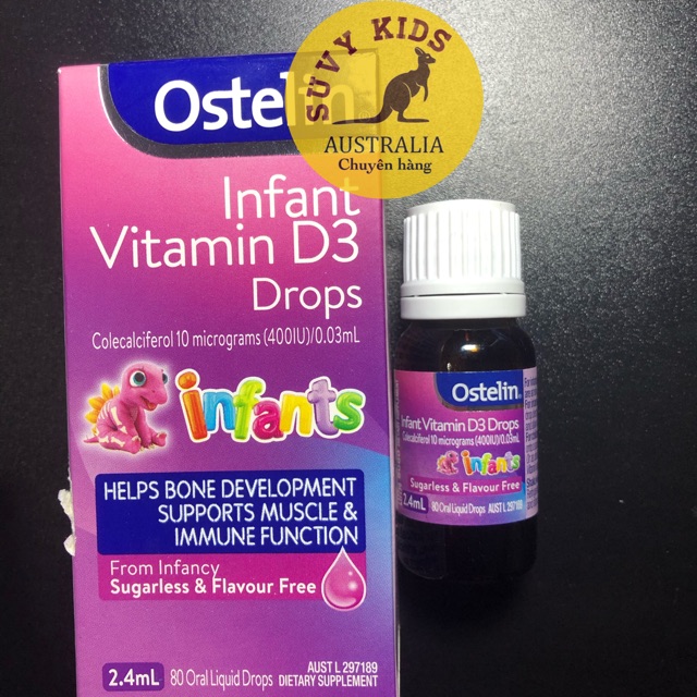 OSTELIN INFANT VITAMIN D3 DROP 2.4ML