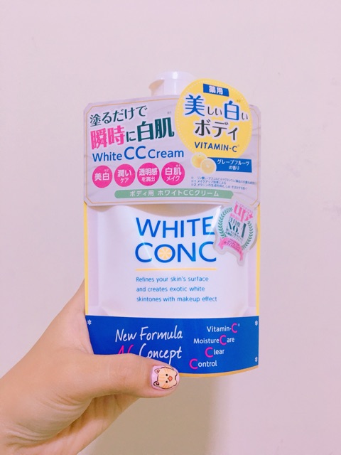 SỮA DƯỠNG THỂ WHITE CONC WHITE CC CREAM