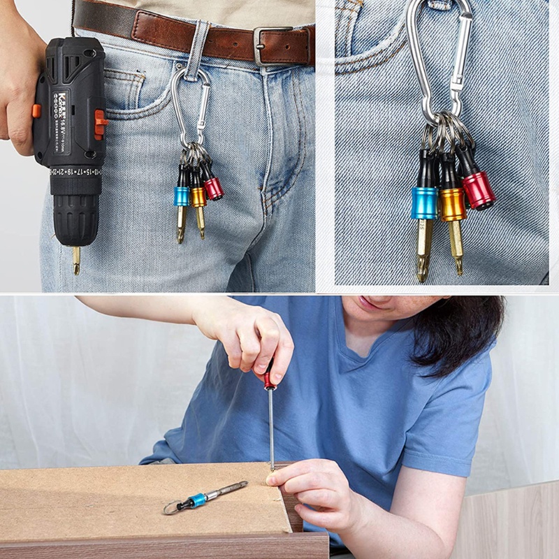 Set 10 Đầu Nối Tua Vít Lục Giác 1 4 Inch Chuyên Dụng