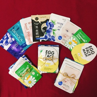Set 8 Mask dưỡng da nội địa Trung Bioaqua