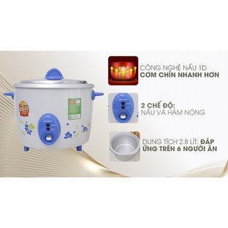 Nồi cơm điện sharp 2.8 lít ksh-d28v