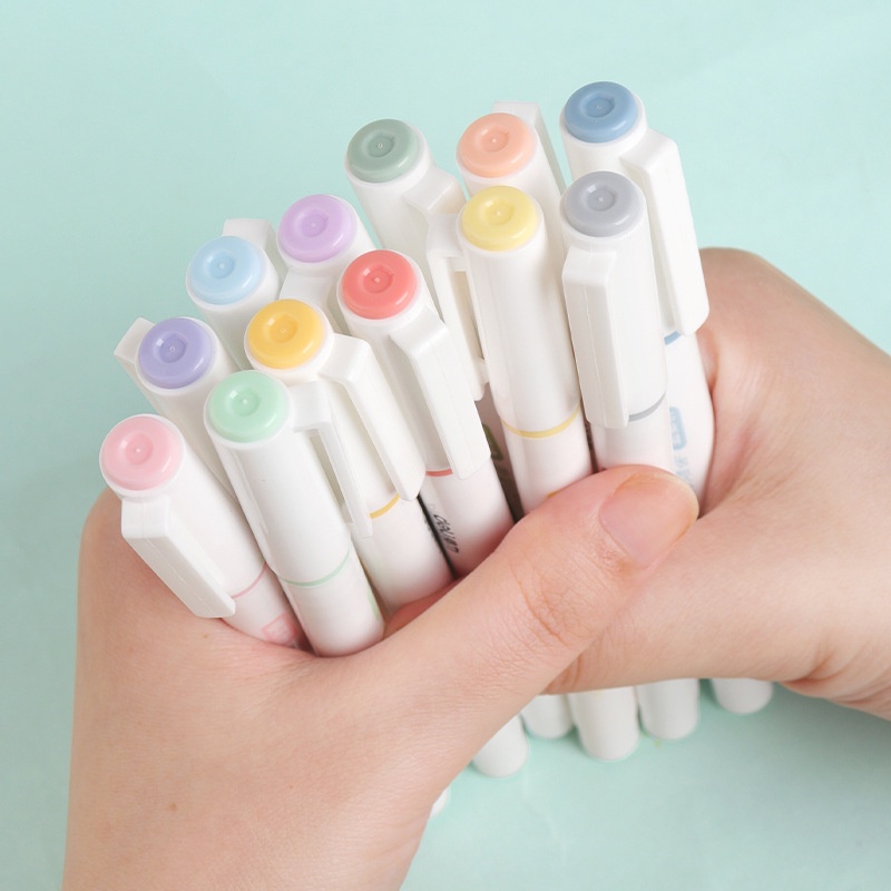 Bộ 6 Bút Dạ Quang 6 Màu Sắc Tùy Chọn