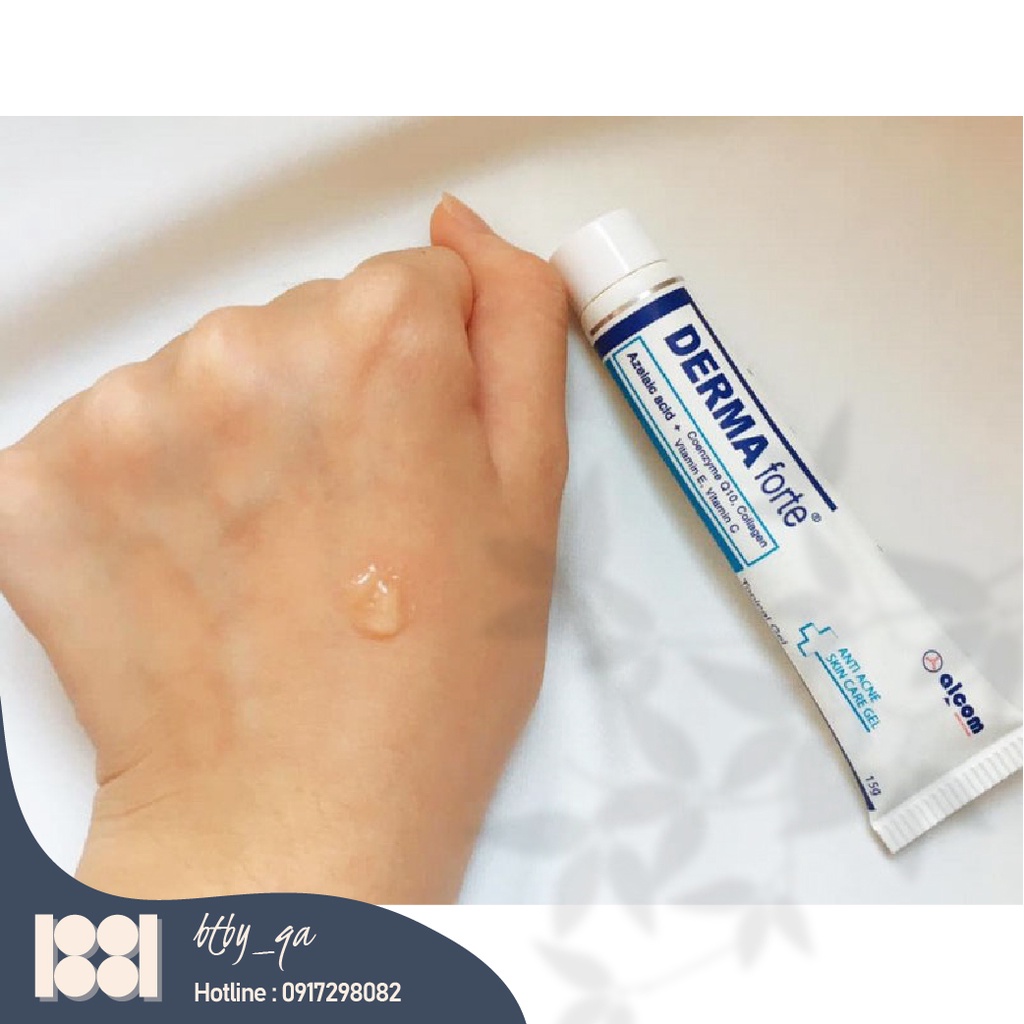 Gel ngừa thâm, ngừa mụn và làm trắng da Derma Forte