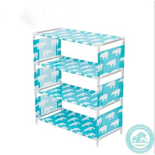 Kệ Giày Dép Lắp Ráp 4 Tầng CA6965