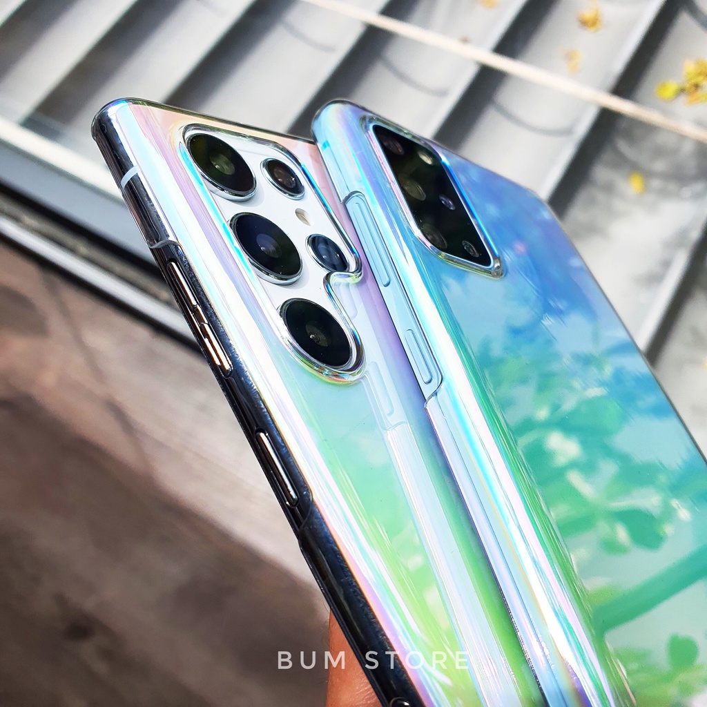 Ốp Lưng Samsung Galaxy Note 20 Ultra / Note 20 / Note 10 Plus / Note 10 Nhựa Cứng Màu Hologram