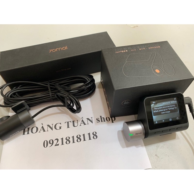 A500s Camera hành trình A500s 70mai có cổng cam lùi tích hợp GPS BH 12 tháng