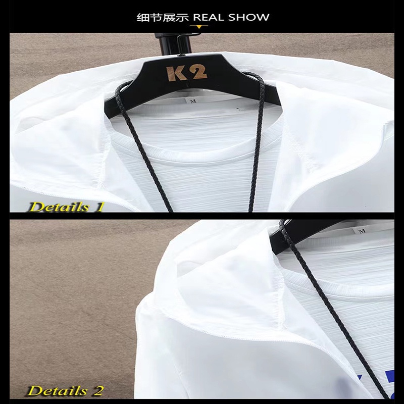 ⚡Ship Today Áo Khoác Thể Thao Chống Tia UV Chống Thấm Nước Mềm Mại Siêu Nhẹ Cho Nam Và Nữ