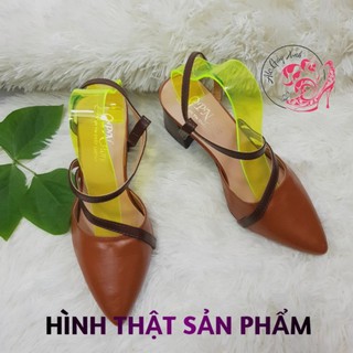 GIÀY BÍT MŨI HỞ GÓT - GÓT CAO 7CM