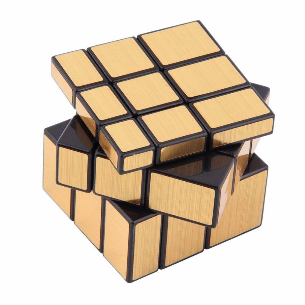 LILYES Đồ Chơi Khối Rubik Tráng Gương Kim Loại Giáo Dục Cho Bé