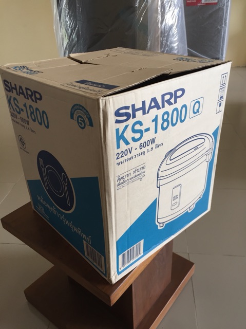 Nồi cơm điện Sharp 1.8lít KS-1800 sản xuất Thái Lan bảo hành chính hãng 12 tháng