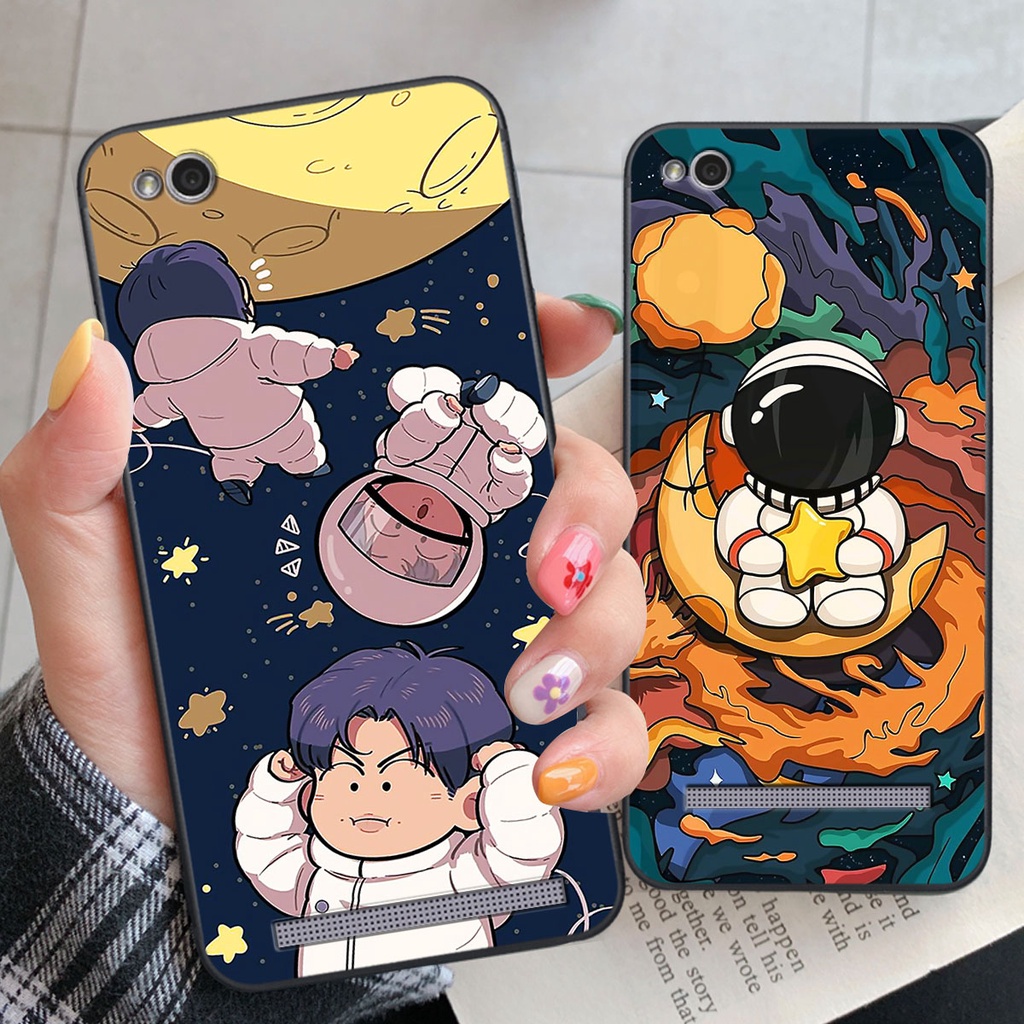 ⚡HOT⚡Ốp lưng XIAOMI Redmi 4A - Redmi 5A in hình phi hành gia vũ trụ cute