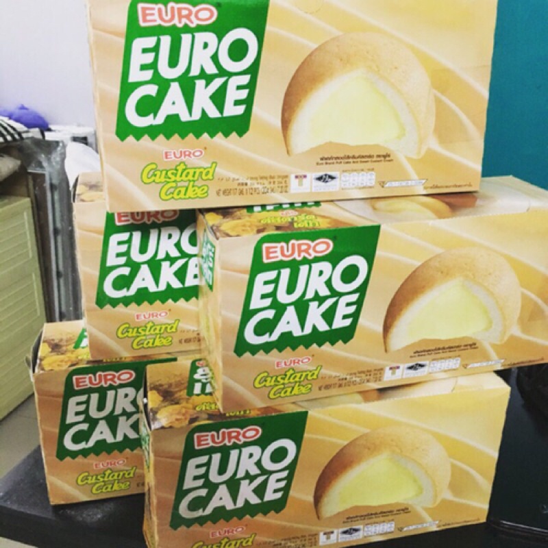 Bánh Trứng Thái Lan Euro Cake Hộp 12c