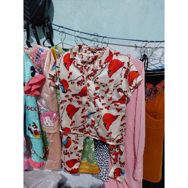 bộ satin và lụa