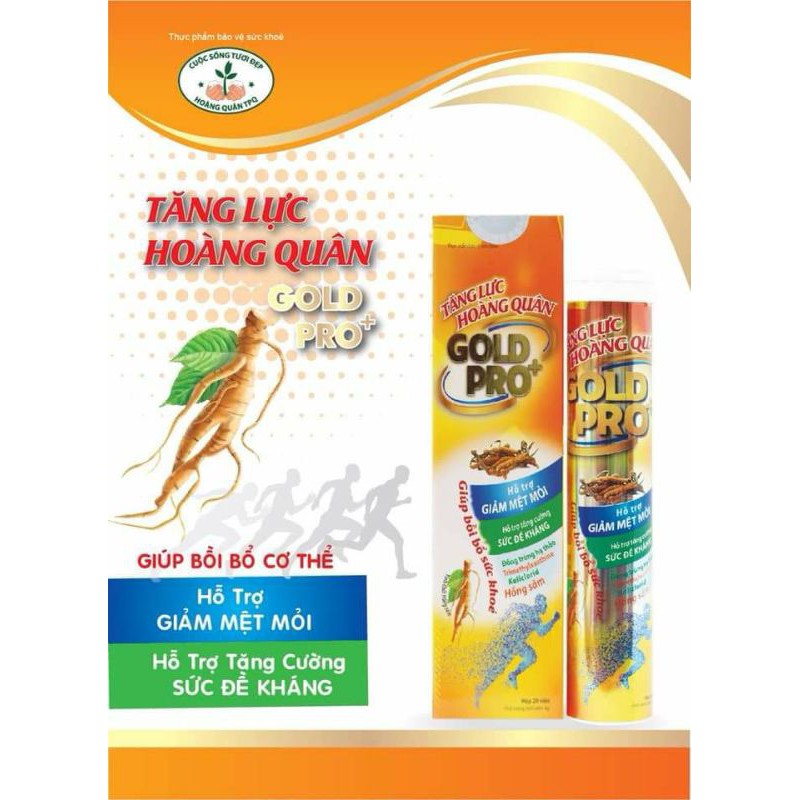 2h Sủi tăng lực Hoàng quân-bồi bổ cơ thể,cơ thể dẻo dai.túp 10v