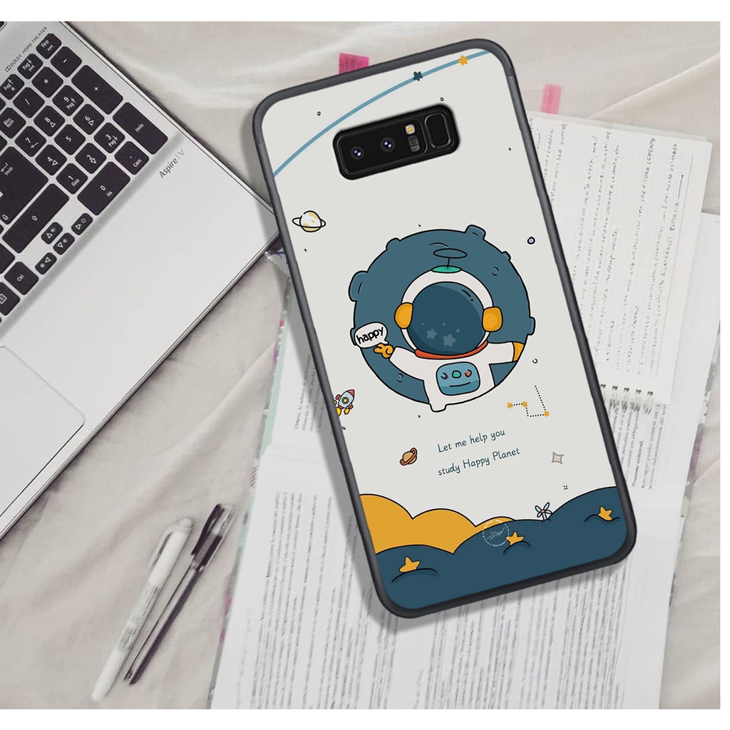 ỐP LƯNG SAM.SUNG NOTE 8/NOTE 9, IN HINH CHIBI PHI HÀNH GIA ĐÁNG YÊU, SIÊU CUTE.
