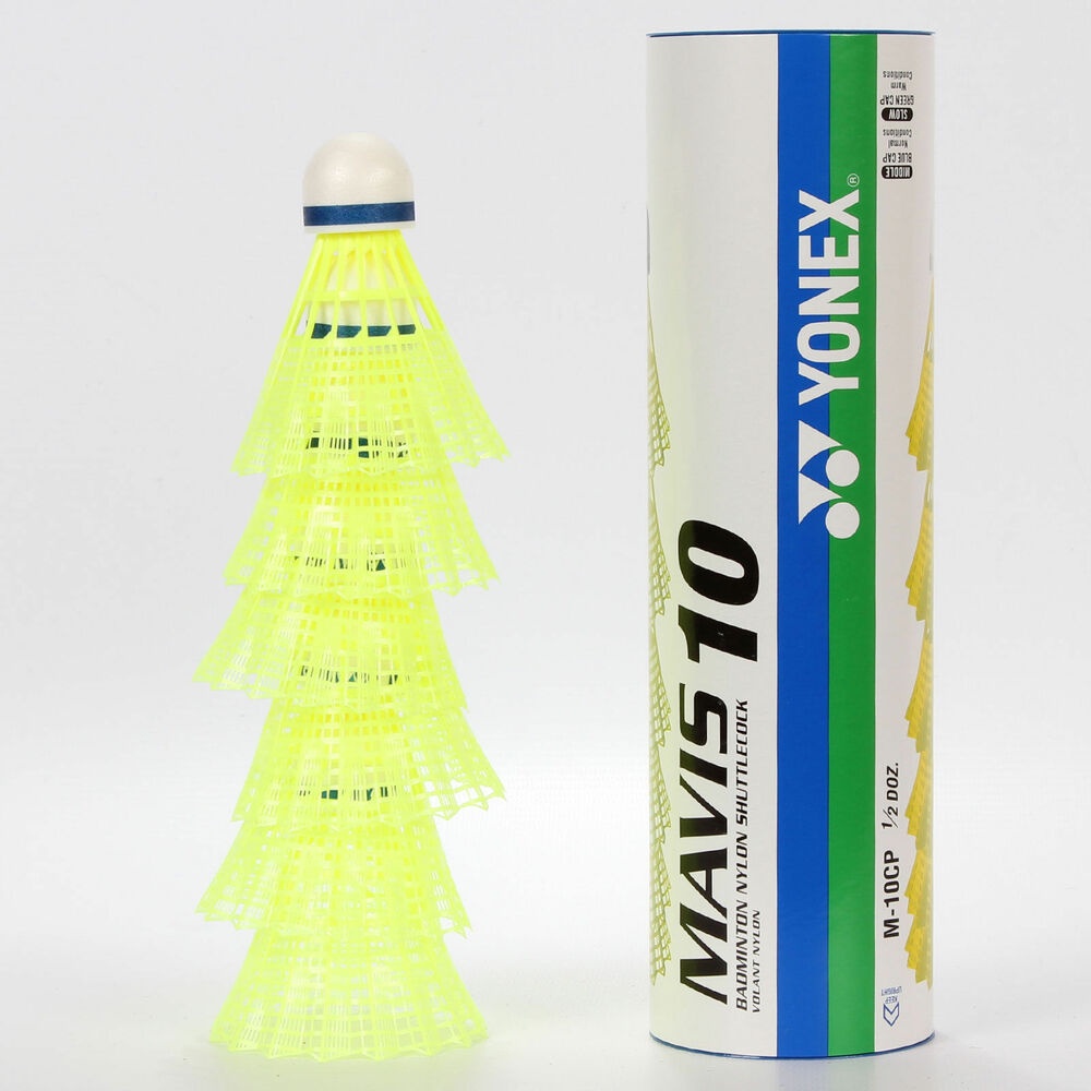 Quả cầu lông nhựa - Chính hãng Yonex- Ống cầu lông nhựa Yonex Mavis 10 (6 quả)
