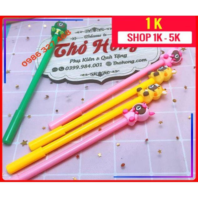 [Sỉ Siêu Rẻ- 1k]Bút gấu brow mặc áo cosplay | BigBuy360 - bigbuy360.vn