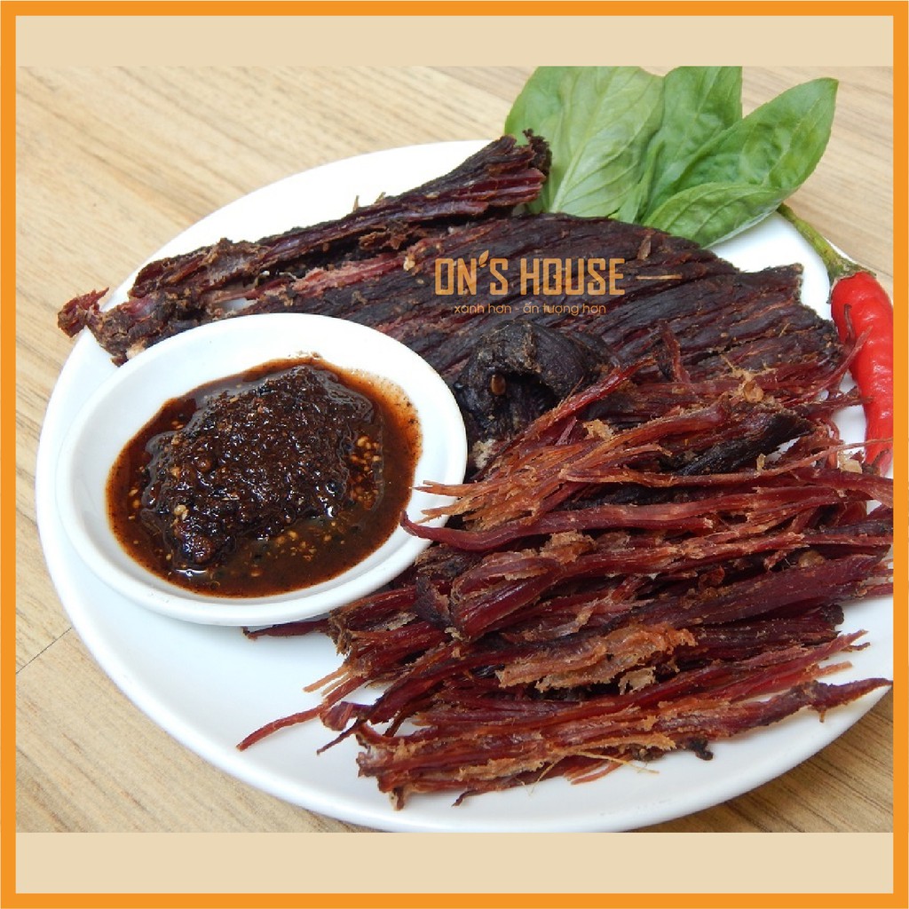 Thịt khô gác bếp Đặc Sản Tây Bắc Sơn La - 250g | BigBuy360 - bigbuy360.vn