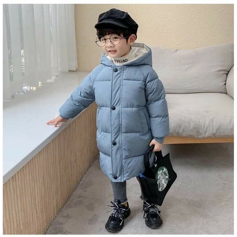 ÁO PHAO BÉO DÁNG DÀI BÉ TRAI BÉ GÁI