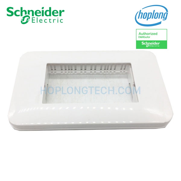 Mặt cho 3 thiết bị FG1053_WE Schneider - S-Flexi - Gắn 3 thiết bị size S - Trắng - 70x120x10mm