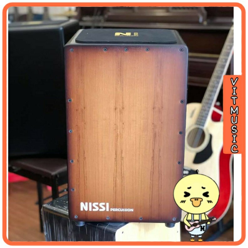 (CÓ CLIP TEST ÂM)Trống Cajon Nissi 478 - Cajon NISSI PERCUSSION