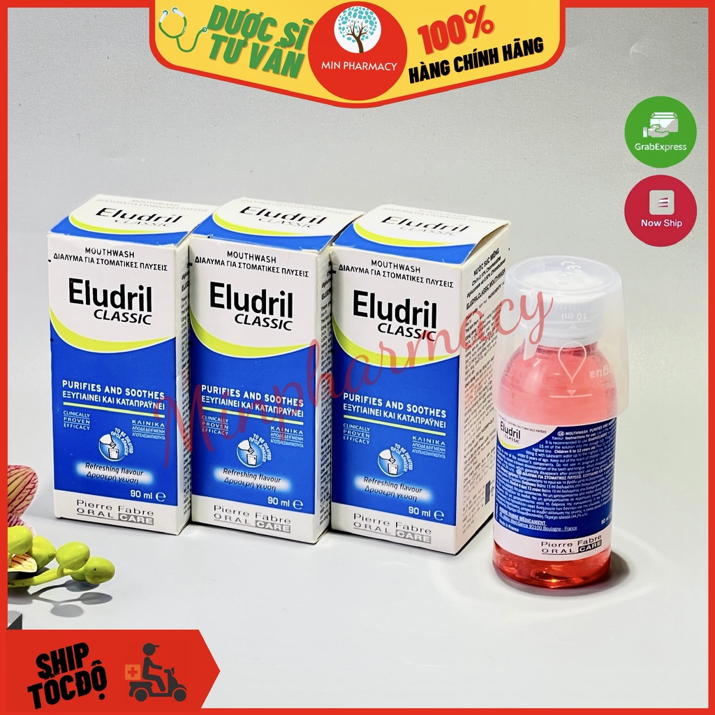 Nước súc miệng ELUDRIL 90ml- Minpharmacy