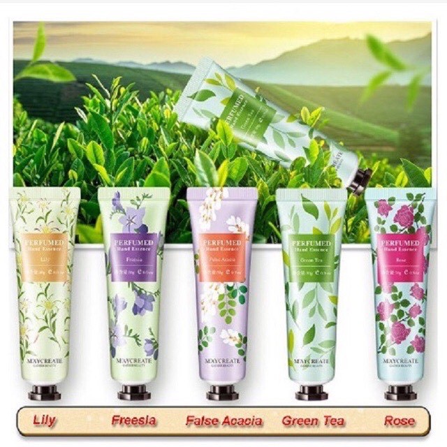 [ĐƯỢC CHỌN 10 MÙI] Kem dưỡng mềm da tay và chân khô nứt nẻ, xước móng rô Maycreate 30g | BigBuy360 - bigbuy360.vn