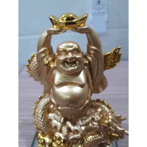 Tượng Phật Di Lặc Cưỡi Long - Quy Mang Lại Hạnh Phúc, Tài Lộc, May Mắn