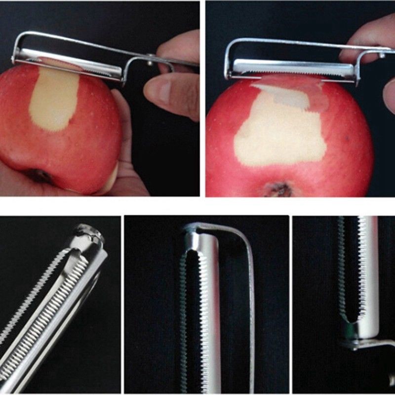 Dụng cụ gọt vỏ rau củ bằng thép không gỉ tiện lợi