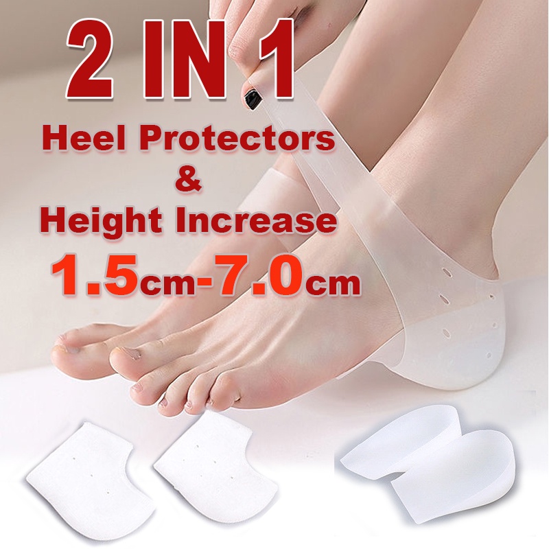 Miếng Lót Giày Tăng Chiều Cao 7Cm Bằng Silicon