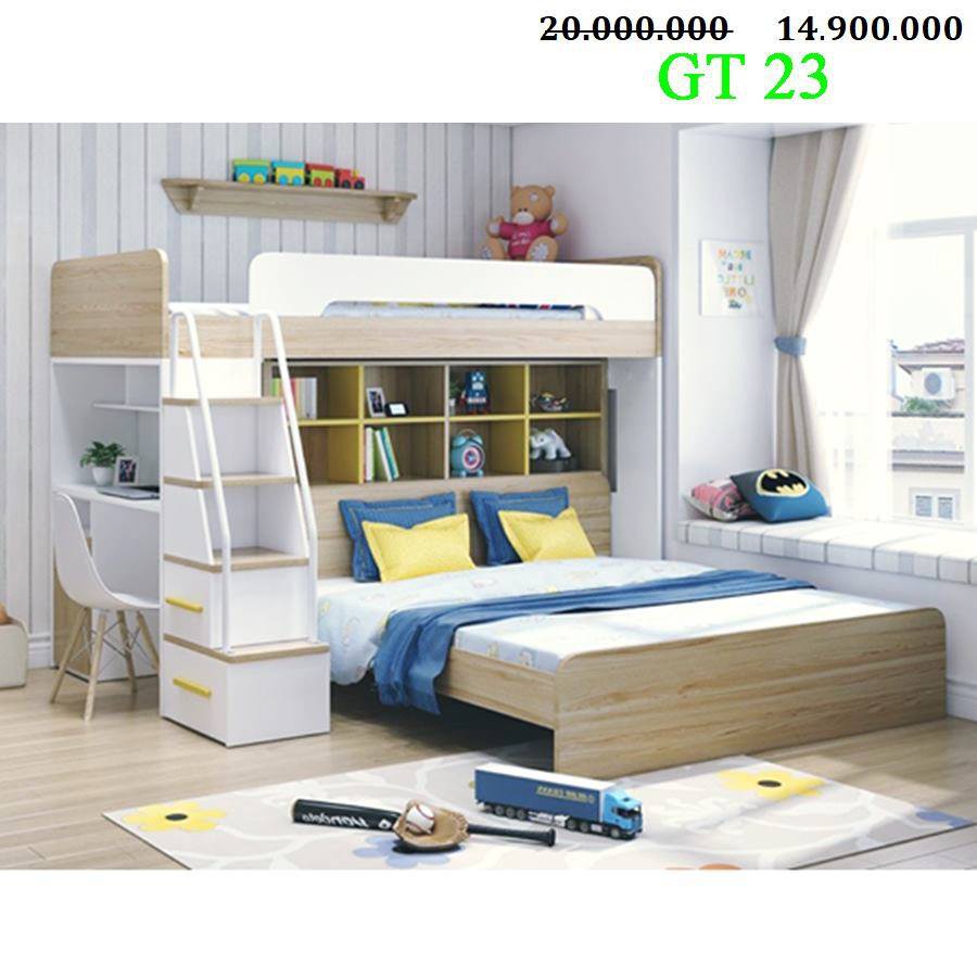 GIƯỜNG TẦNG THÔNG MINH ĐA NĂNG - Miễn Phí Vận Chuyển Lắp Đặt Hà Nội