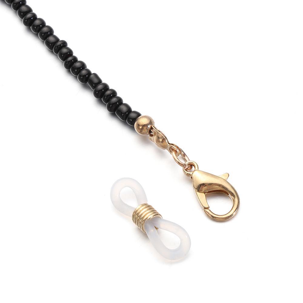 Dây Đeo Kính Chống Trượt Dạng Chuỗi Hạt Acrylic Thời Trang