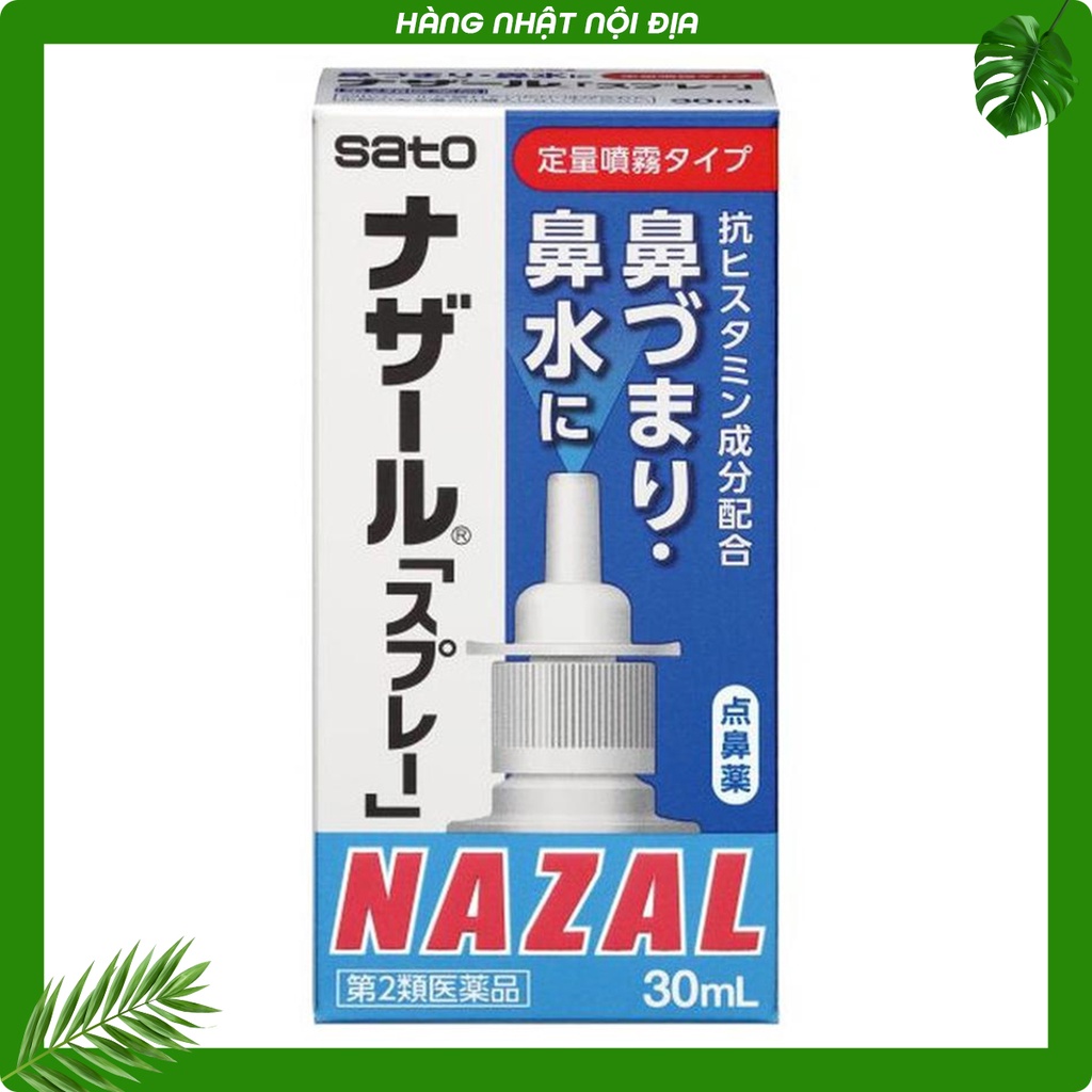 Xịt Mũi Nazal Chính Hãng Của Nhật Bản 30ml