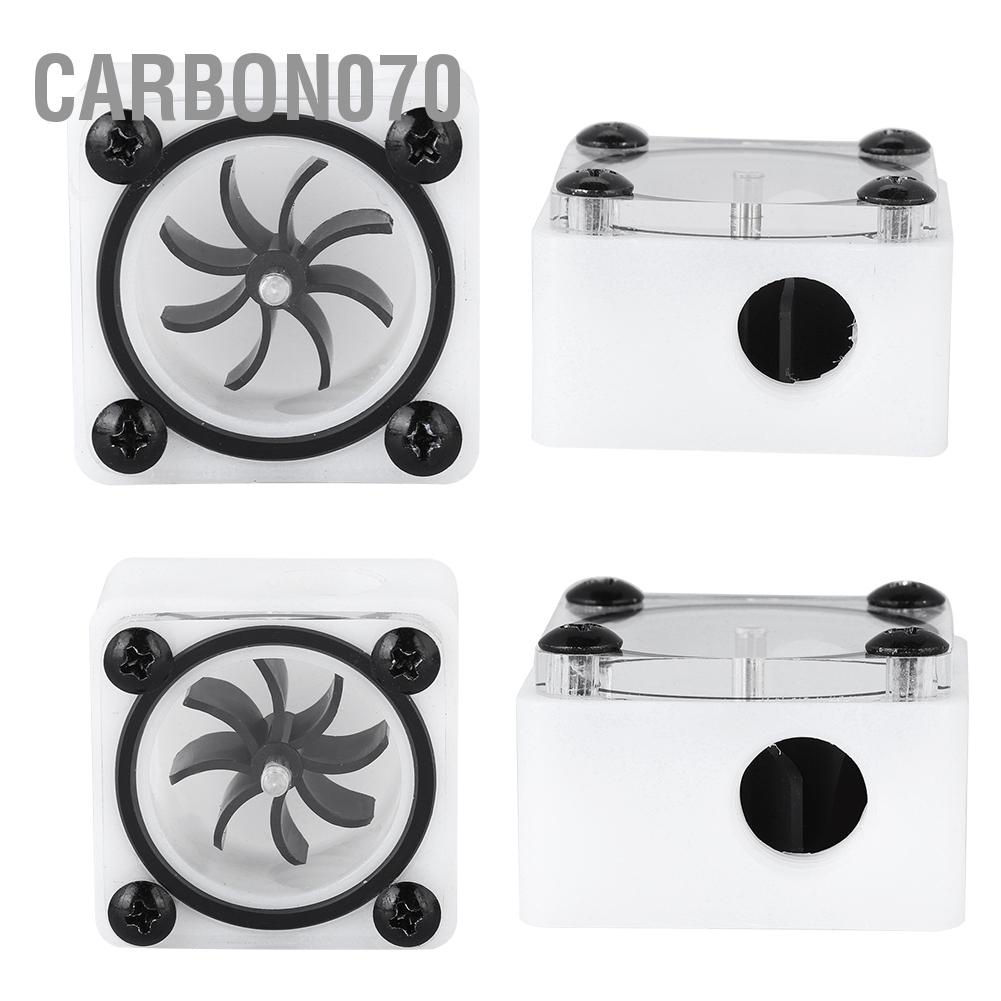 Hàng Sẵn Đồng Hồ Đo Lưu Lượng Nước dòng chảy G1/4 Cho Hệ Thống Làm Mát Máy Tính 【Carbon070】