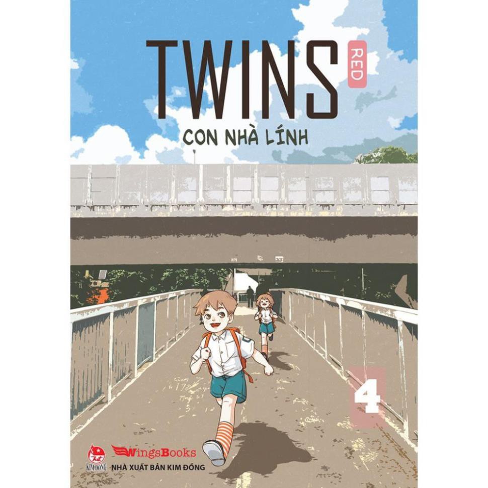 Truyện tranh Twins - Con nhà lính lẻ tập 1 2 3 4 - NXB Kim Đồng (Tặng Bookmark)