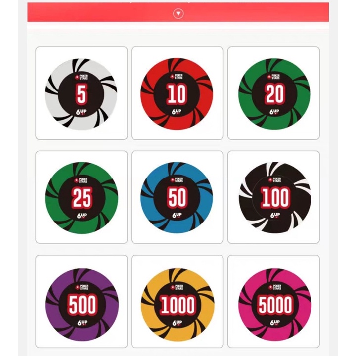 Set vali 500 chip phỉnh Poker 6UP