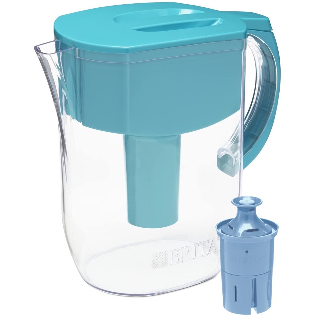Bình lọc nước BRITA 2.4L, lõi lọc 6 tháng | Brita Large Water Filter Pitcher, Longlast+ filter