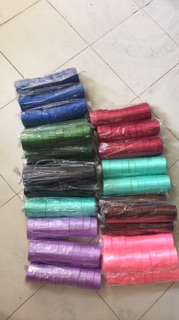 Ruy băng lụa không in 1cm,2cm, 5cm(1 cuộn)