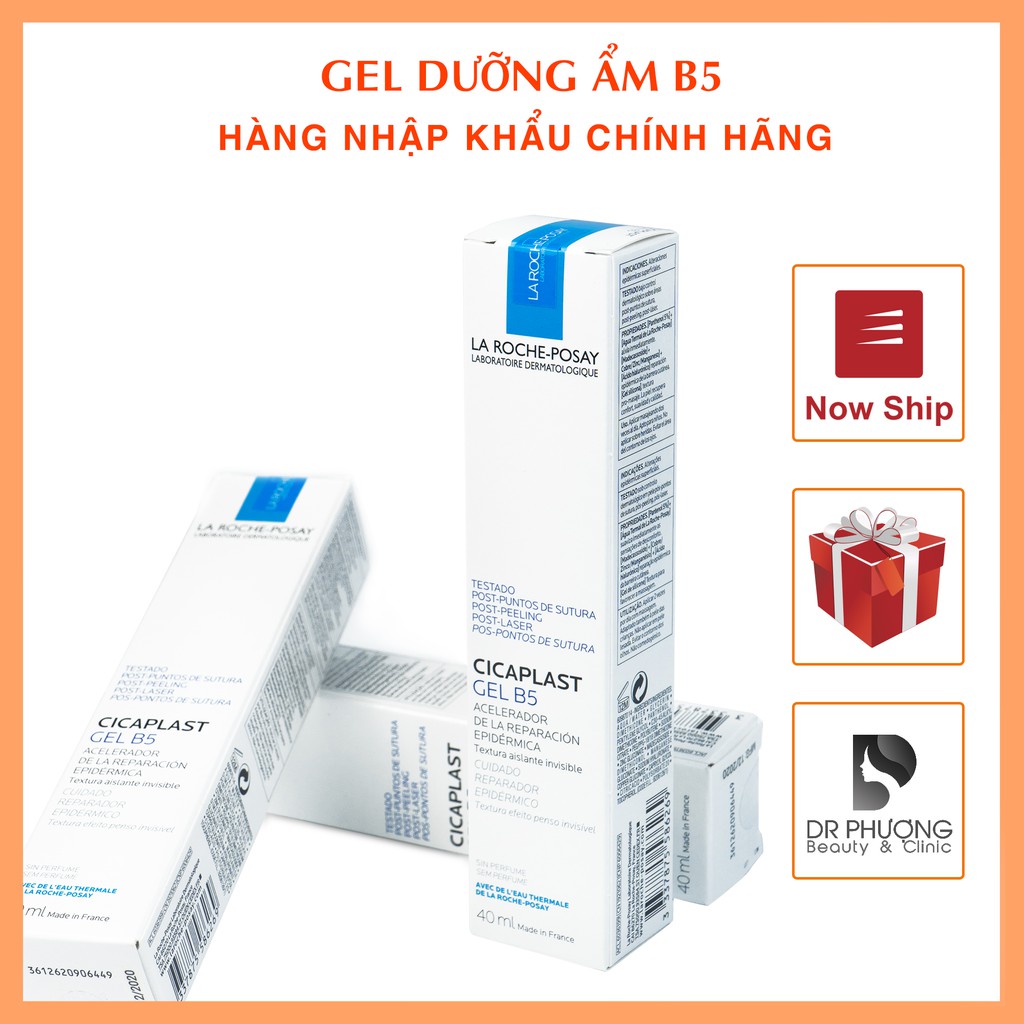 [CHÍNH HÃNG] Gel dưỡng phục hồi da, ngừa thâm B5 La Roche Posay Cicalplast 40ml