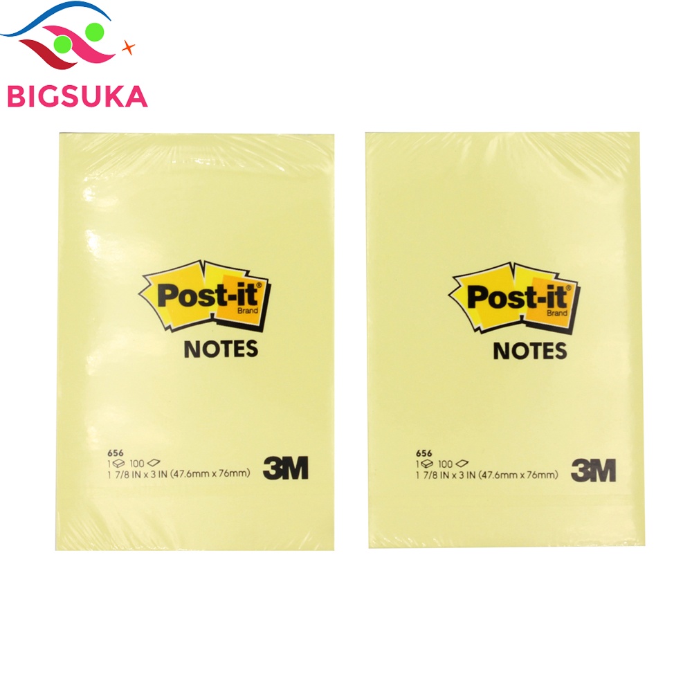 Giấy Note ghi chú vàng Post-it 3M 2x3 BIGSUKA