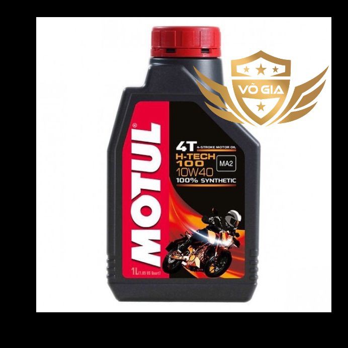 (Giá cạnh tranh) Motul H-Tech 10w40 1L - Nhớt xe số cao cấp