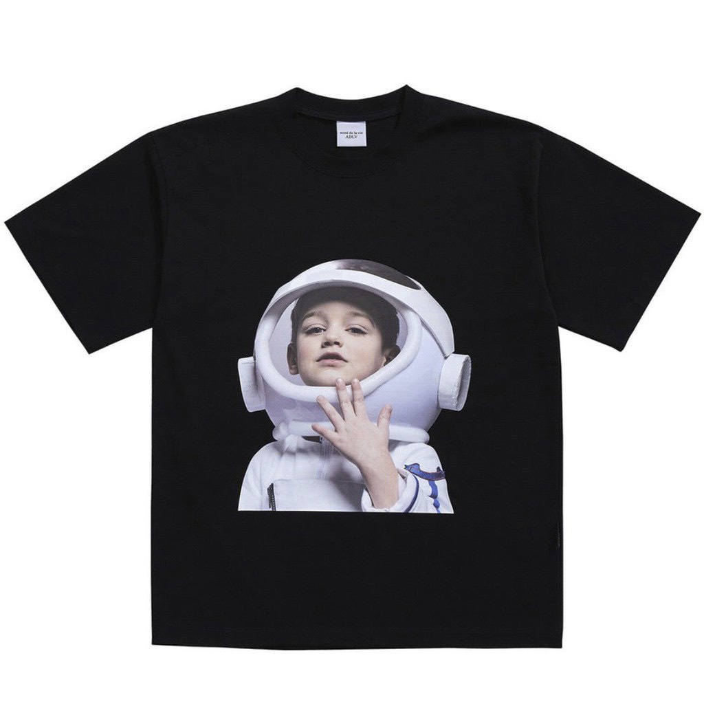 Áo Phông ADLV Bé Phi Hành Gia Áo Thun Tay Lỡ- HOT TREND 2022